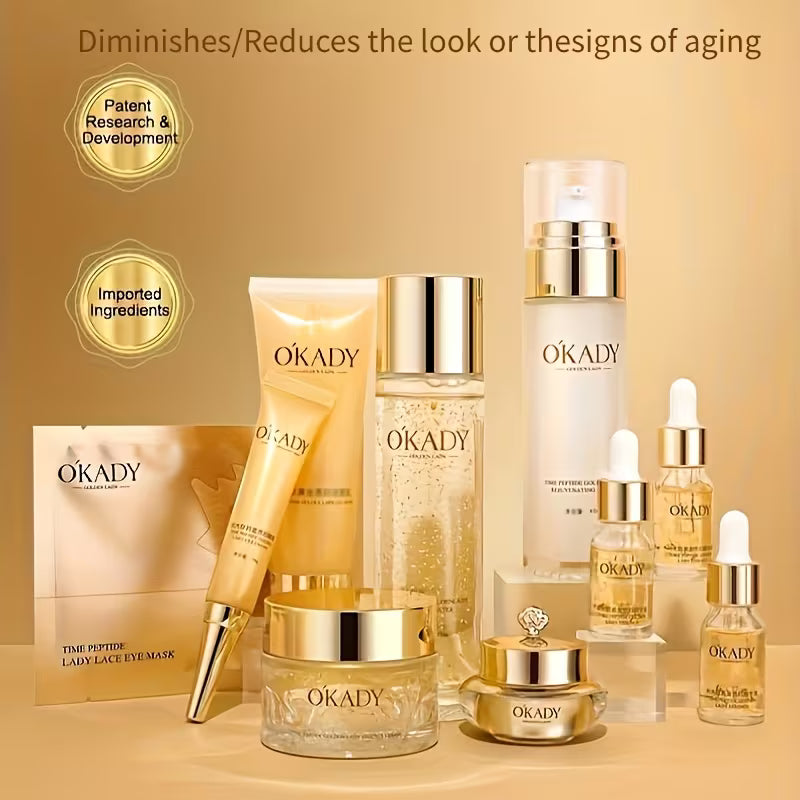 24K Golden Color Luxury Skin Care Set